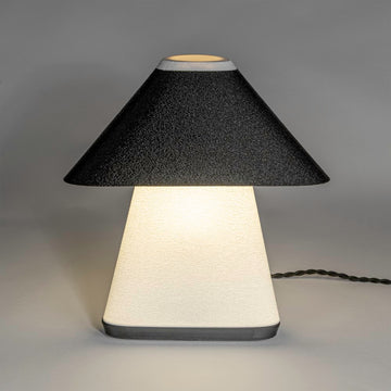 Enzo 11.63" Modern Contemporary Plant-Based PLA 3D Printed Dimmable LED Table Lamp - JONATHAN Y